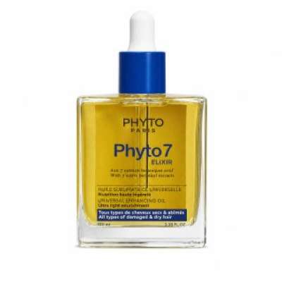 Phyto 7 Elixir Universal Enhancing Oil olaj száraz és sérült hajra 100 ml