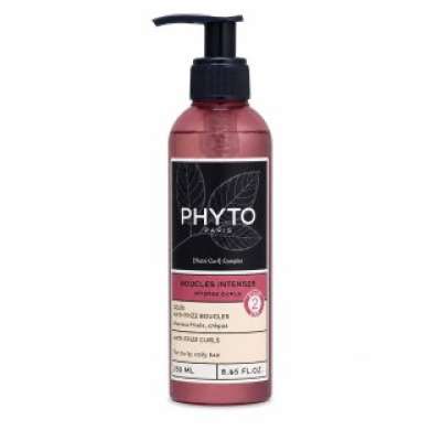 Phyto Intense Curls Anti-Frizz Curls Gel hajformázó zselé hajgöndörödés és rendezetlen hajszálak ellen 250 ml