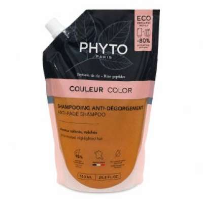 Phyto Color Anti-Fade Shampoo védő sampon festett hajra Refill 750 ml