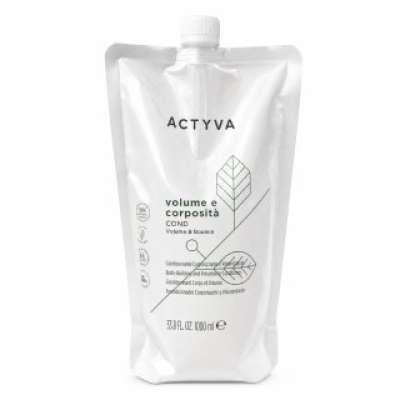 Kemon Actyva Volume E Corposita Volume & Bounce Conditioner erősítő kondicionáló volumenért és a haj megerősítéséért Refill 1000 ml