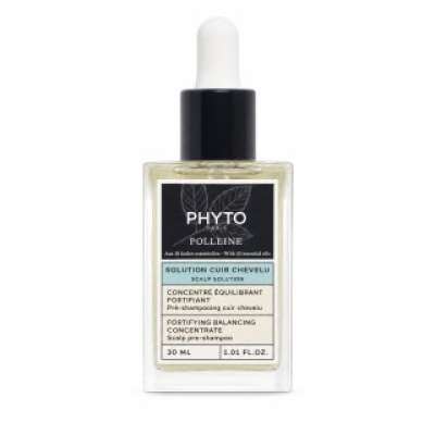 Phyto Scalp Solution Fortifiying Balancing Concetrate sampon előtti ápolás gyorsan zsírosodó hajra 30 ml