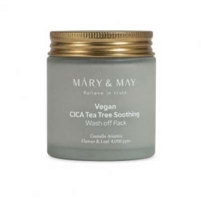 Mary & May CICA TeaTree Soothing maszk Wash off Pack 125 g