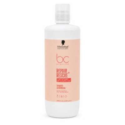 Schwarzkopf Professional BC Bonacure Repair Rescue + Shampoo tápláló sampon nagyon száraz és sérült hajra 1000 ml