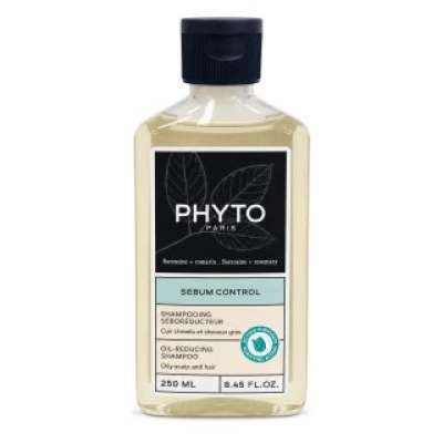 Phyto Sebum Control Oil-Reducing Shampoo tisztító sampon gyorsan zsírosodó hajra 250 ml