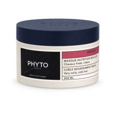 Phyto Intense Curls Curls Nourishment Mask tápláló maszk hullámos és göndör hajra 200 ml