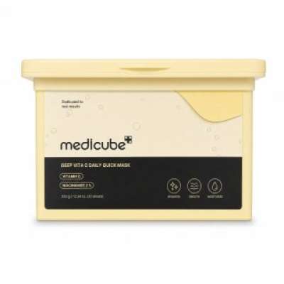 Medicube ragyogást fokozó arcmaszk Deep Vita C Daily Quick Mask 30 pcs