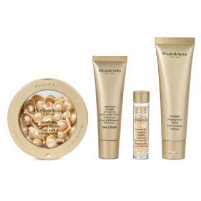 Elizabeth Arden Advanced arcápoló szett Ceramide Capsules Set 60 pcs + 50 ml + 15 ml + 7 pcs