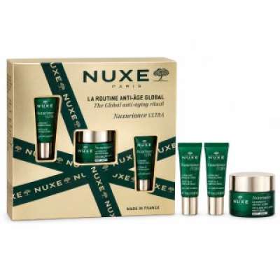 Nuxe The Global Anti-Aging Ritual arcápoló szett 50 ml + 15 ml + 15 ml