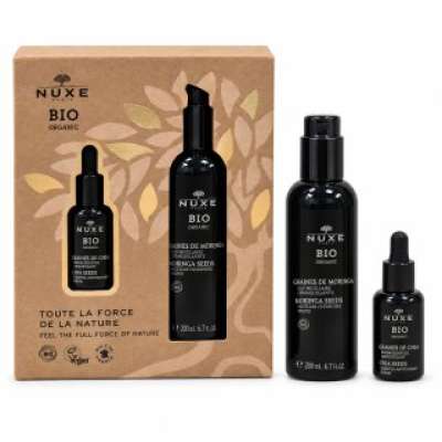 Nuxe Bio Organic arcápoló szett Feel The Full Rofce of Nature 200 ml + 30 ml