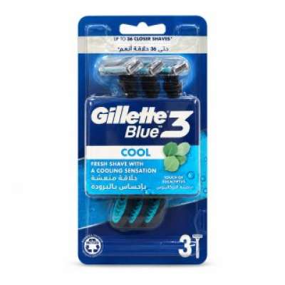 Gillette Blue3 eldobható borotvák Cool 3 pcs