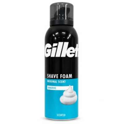 Gillette Sensitive borotvahab Shave Foam 200 ml