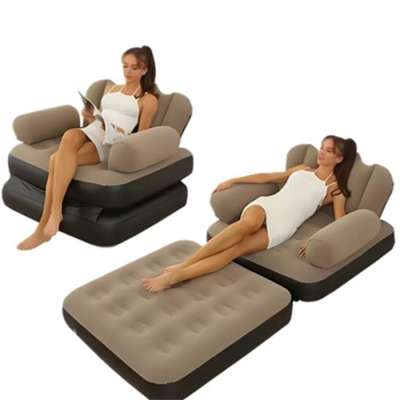 Felfújható fotel és nyugágy, 2 az 1-ben 