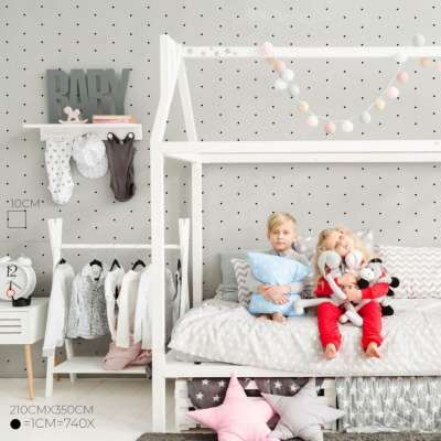 Apró pöttyök gyerekszobába