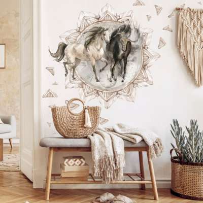 Falmatrica - Lovak boho stílusban