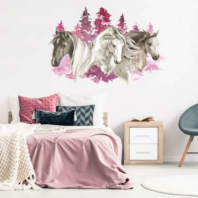 Falmatricák lányoknak - Lovak