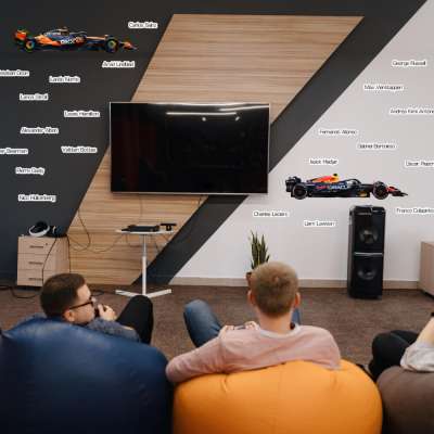 Fali matrica F1 rajongónak - Formula 1 versenyzők