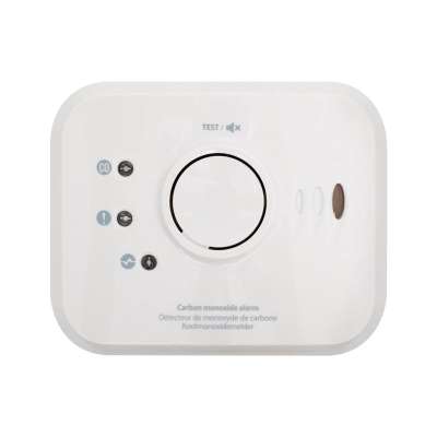 FireAngel NM-CO-10X-INT szén-monoxid vészjelző, beépített, nem cserélhető lítium elem, 10 év várható üzemidő, W2-modulal hálózatba kapcsolható, fehér
