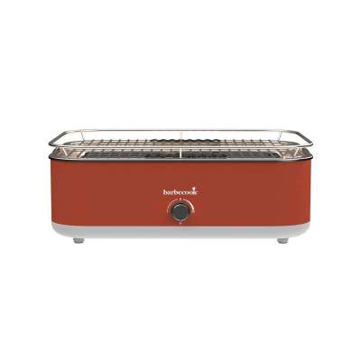 Barbecook BC-ELE-1001 E-Carlo elektromos asztali grill, piros, 42,5x33x16,5cm