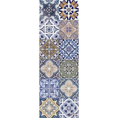 Orientális minta matrica csempére