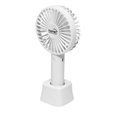 HOME HF9C kézi ventilátor, akkumulátoros, 4 W teljesítmény, 3 sebesség, 9 cm-es lapátátmérő