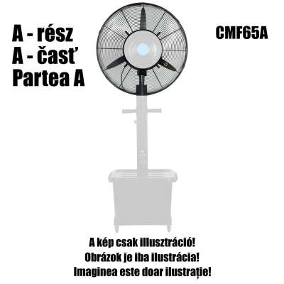 HOME CMF65A párásító ventilátor rácsok és ventilátor lapát
