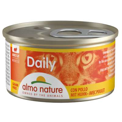 6x85g Almo Nature Daily Menu - Csirke mousse