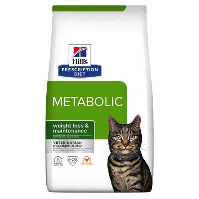 8kg Hill's Prescription Diet Metabolic Weight Management csirke száraz macskatáp