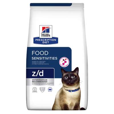 6kg Hill's Prescription Diet z/d Food Sensitivities száraz macskatáp
