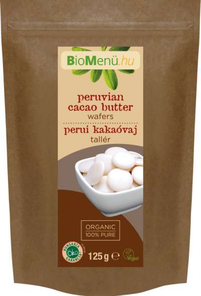 Bio menü bio perui kakaóvaj tallér 125 g