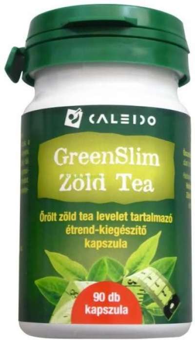 Caleido greenslim zöld tea kapszula 580 mg 90 db