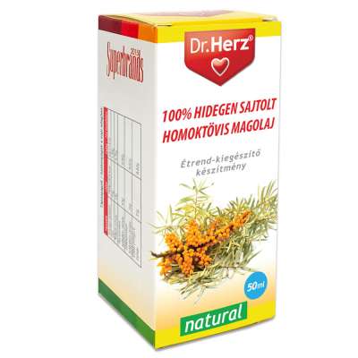 DR.HERZ 100% HIDEGEN SAJTOLT HOMOKTÖVIS MAGOLAJ 50 ml