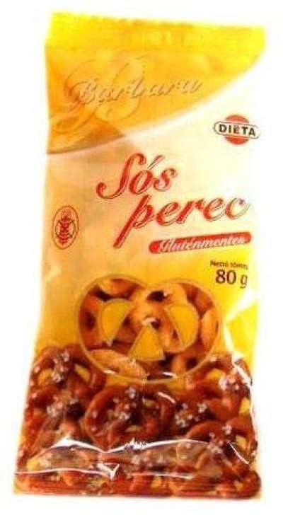 Barbara gluténmentes sós perec 80 g