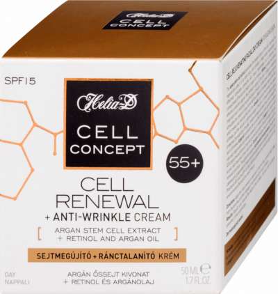 Helia-D cell concept 55+ sejtmegújító+ránctalanító nappali krém 50 ml