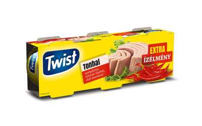 Twist tonhaltörzs növényi olajban chili 3x80 g 240 g