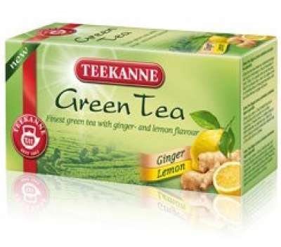 Teekanne zöld tea gyömbér-citrom 20x1,75 g 35 g