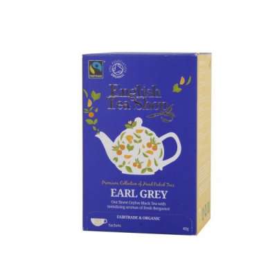 Ets bio earl grey tea 20x2 g 40 g