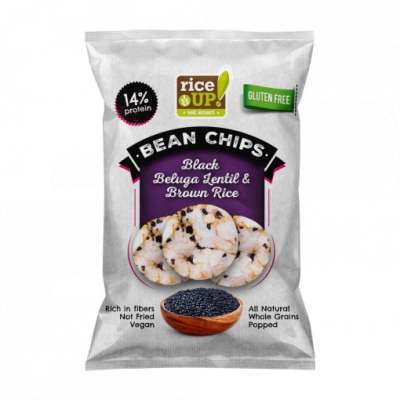 Rice Up proteines chips fekete beluga lencsével 60 g