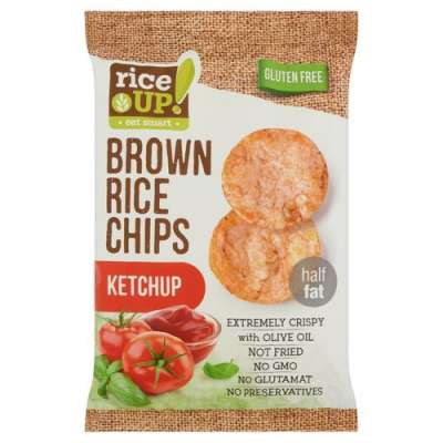 Rice Up chips ketchup ízű 60 g