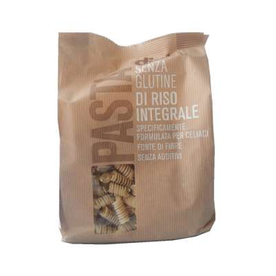 Dialsí barna rizslisztből készült tészta fusilli 400 g