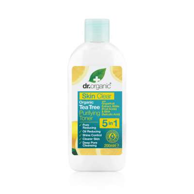 Dr.organic skin clear pórustisztító arctonik 5 az 1-ben 200 ml