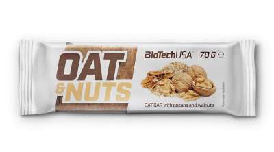 BiotechUSA Oat and Nuts 70g pekándió .