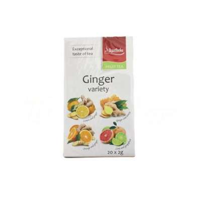 Apotheke gyömbér tea variációk 20x2 g 40 g