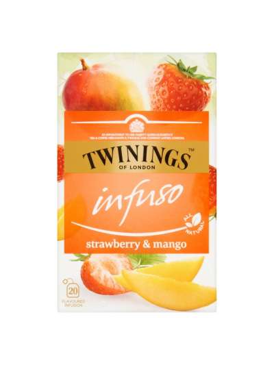 Twinings mangó és eper herbatea 40 g