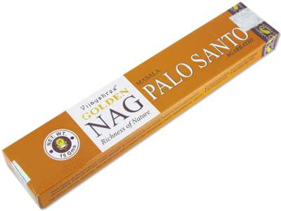 Füstölő Golden Nag Palo Santo