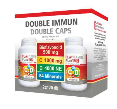 Flavitamin Double Immun C+D vitamin 2x120 kapszula