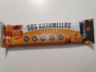 Organika sós karamellás szelet 30 g