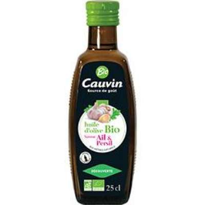 Cauvin bio fokhagymás-petrezselymes olívaolaj 250 ml