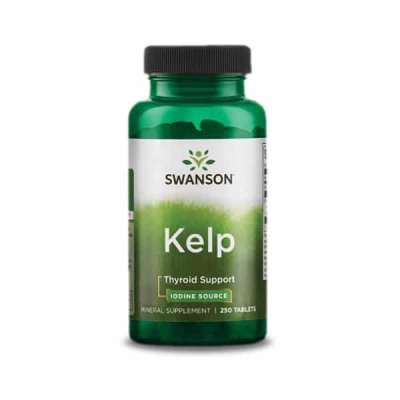 SWANSON Tengeri alga (Kelp) tabletta 225 mcg / 250 db