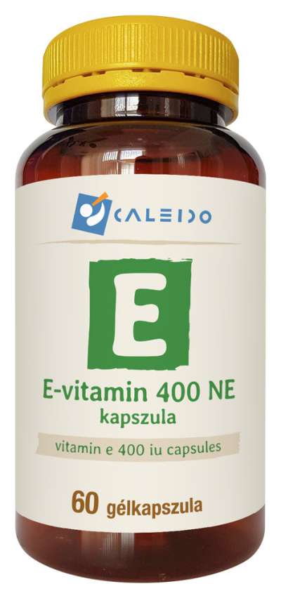 Caleido E-VITAMIN 400 NE gélkapszula 60 db