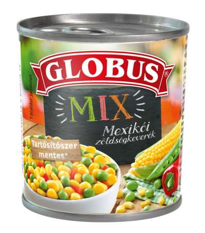 GLOBUS XXL MEXIKÓI ZÖLDSÉGKEVERÉK 800G